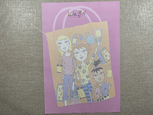 Papel de carta Menininhas - 2752
