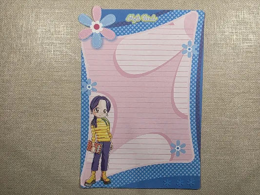 Papel de carta Menininhas - 2753