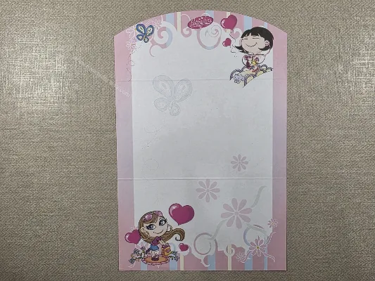 Papel de carta Menininhas - 2754