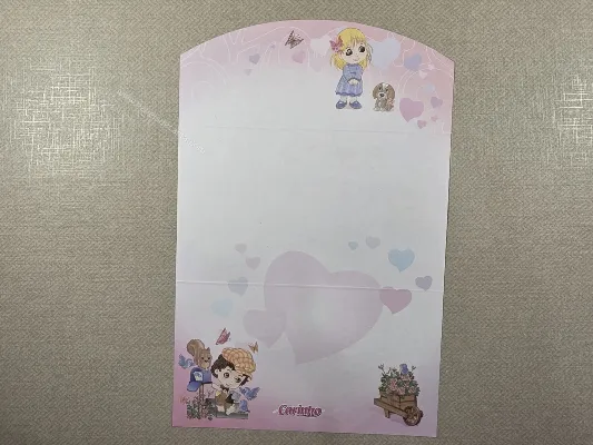 Papel de carta Menininhas - 2755