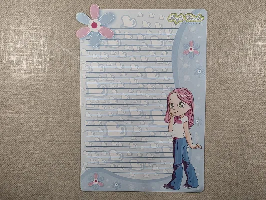 Papel de carta Menininhas - 2759