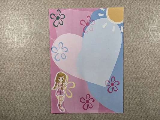 Papel de carta Menininhas - 2763