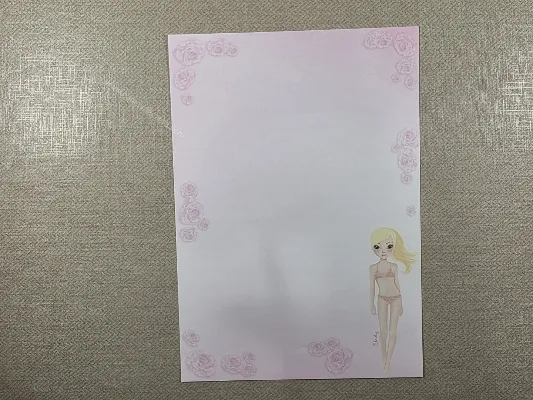 Papel de carta Menininhas - 2765