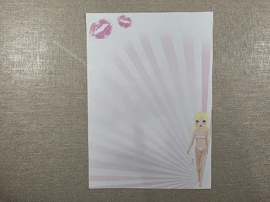 Papel de carta Menininhas - 2766