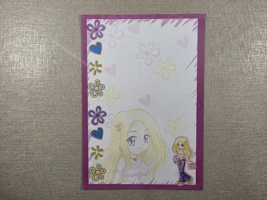 Papel de carta Menininhas - 2769