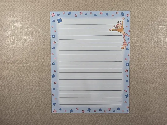 Papel de carta Menininhas - 2784