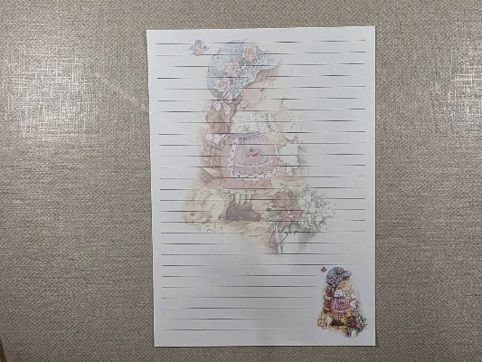 Papel de carta Menininhas - 2788