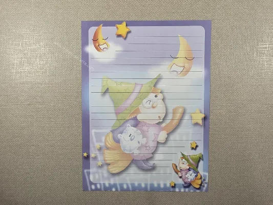 Papel de carta Menininhas - 2794