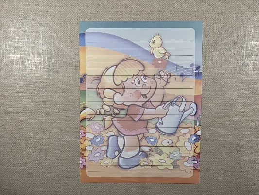 Papel de carta Menininhas - 2795