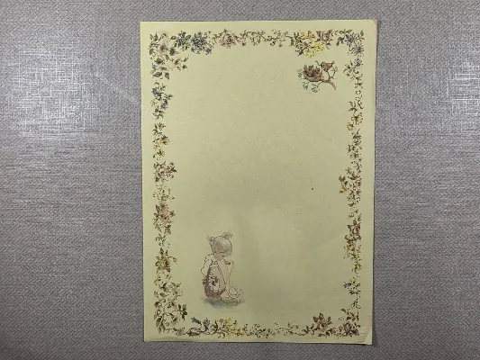 Papel de carta Menininhas - 2810