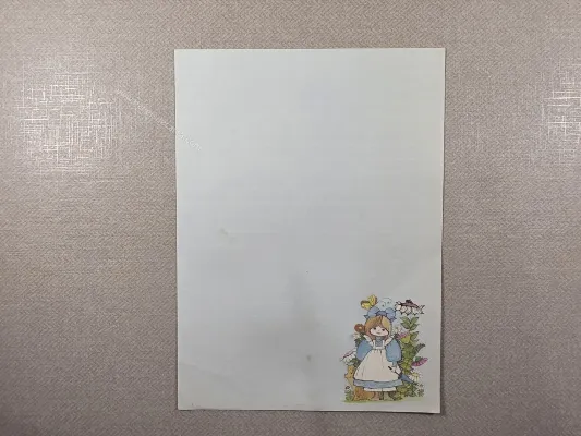 Papel de carta Menininhas - 2811