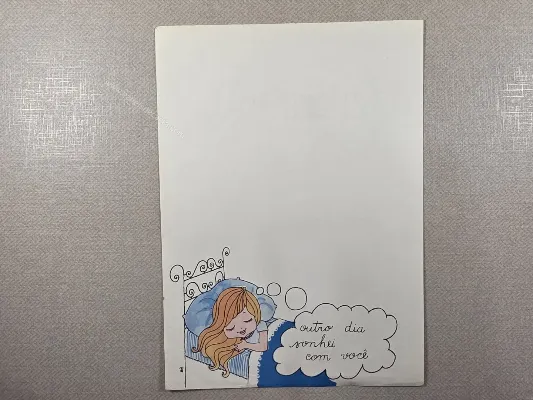 Papel de carta Menininhas - 2817