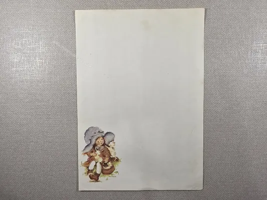 Papel de carta Menininhas - 2818