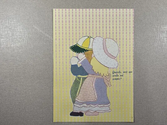 Papel de carta antigo - Escondidinhos - 611