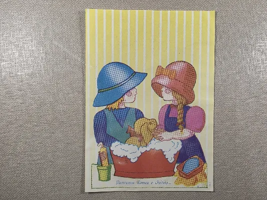 Papel de carta antigo - Escondidinhos - 603