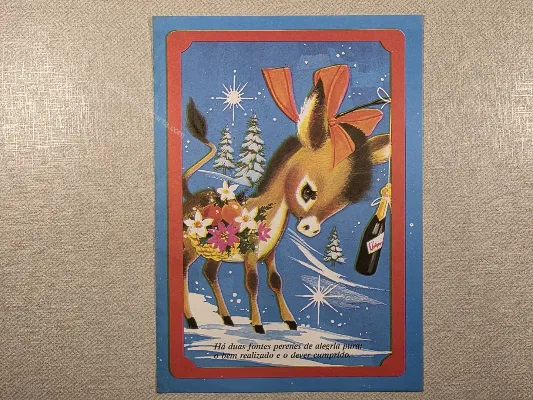 Papel de carta médio Borda azul 320