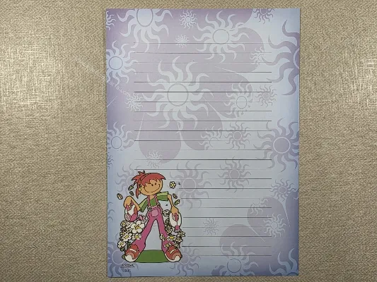 Papel de carta  - CRISTINA - 004