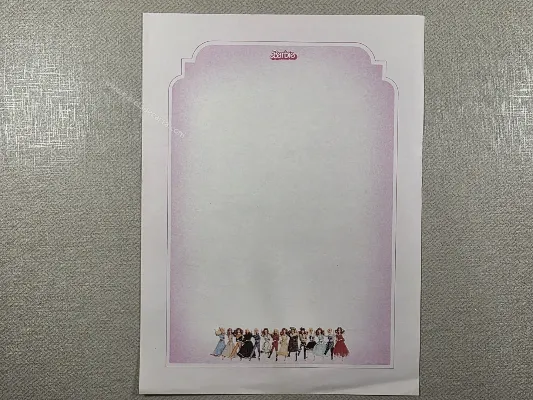 Papel de carta antigo - Coleção Barbie - 18