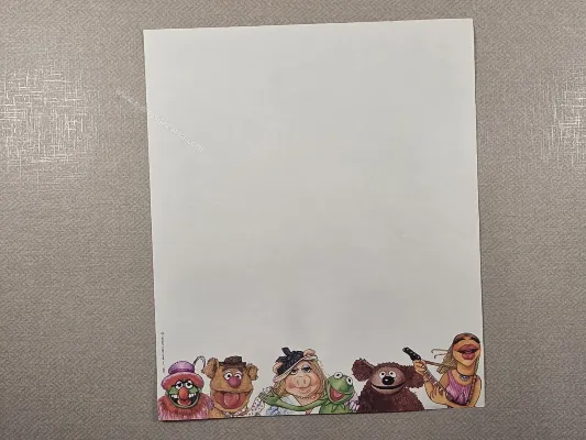 Papel de carta Muppets Baby - 02