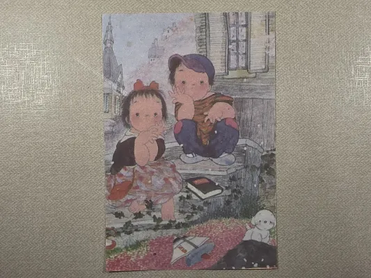 Papel de carta Menininhas - 2819