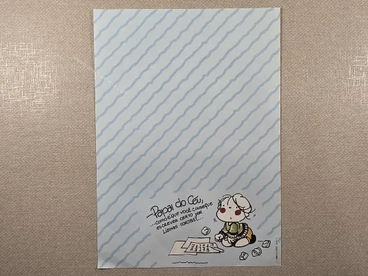 Papel de carta antigo - Coleção Annie - 07