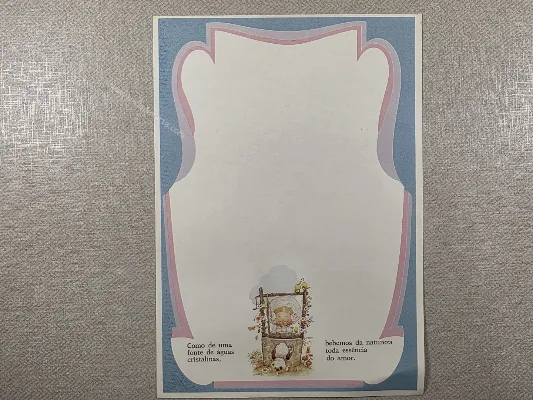 Papel de carta antigo - Coleção Giordano - 10