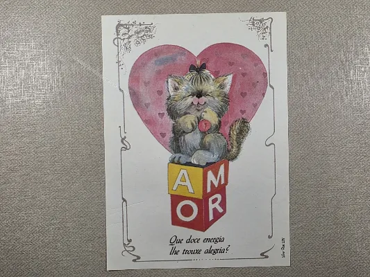 Papel de carta médio - Coleção Love Print - 102
