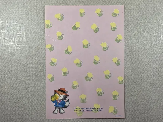 Papel de carta antigo - Coleção Bahia Artes Gráficas - 07