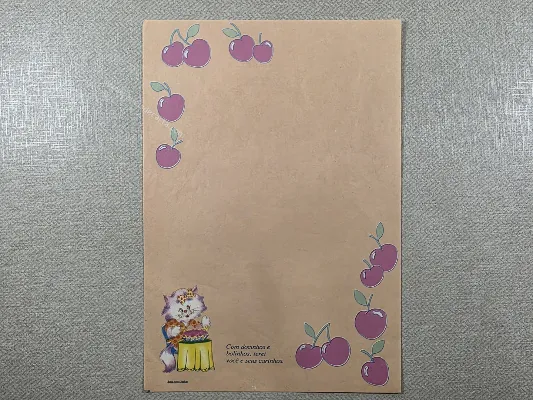 Papel de carta antigo - Coleção Bahia Artes Gráficas - 12