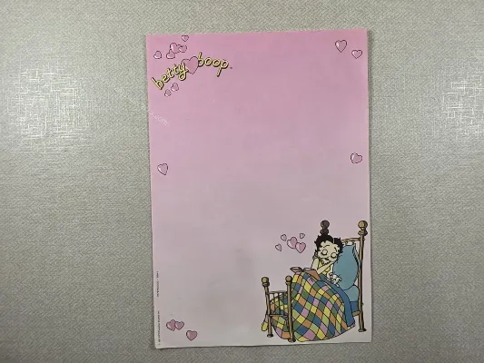 Papel de carta da Betty Boop 86