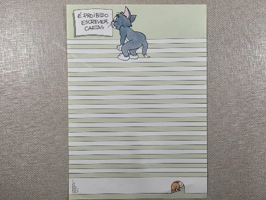 Papel de carta do Tom & Jerry 21