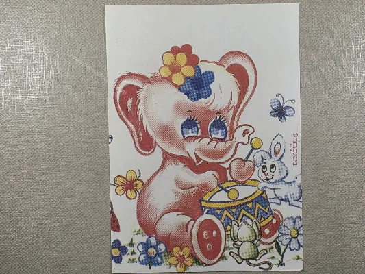 Papel de carta antigo - Coleção Primavera - 369
