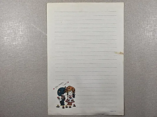 Papel de carta antigo - Tradbras - 01