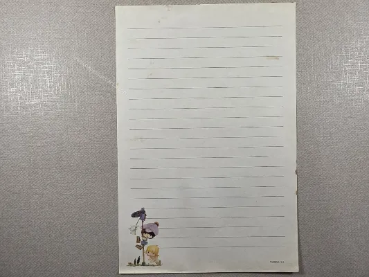 Papel de carta antigo - Tradbras - 02