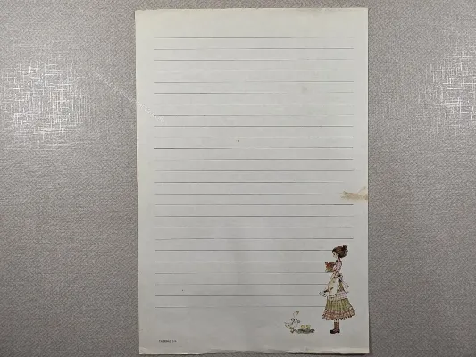 Papel de carta antigo - Tradbras - 03