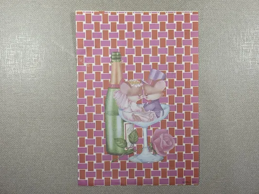 Papel de carta médio Sorria - 102