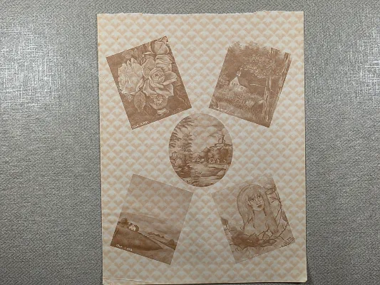Papel de carta Paisagens - 487