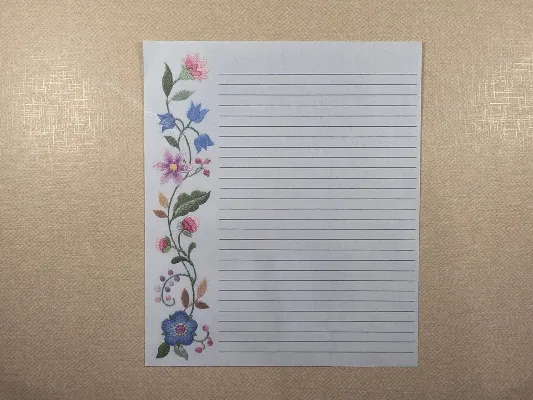 Papel de carta Paisagens - 496
