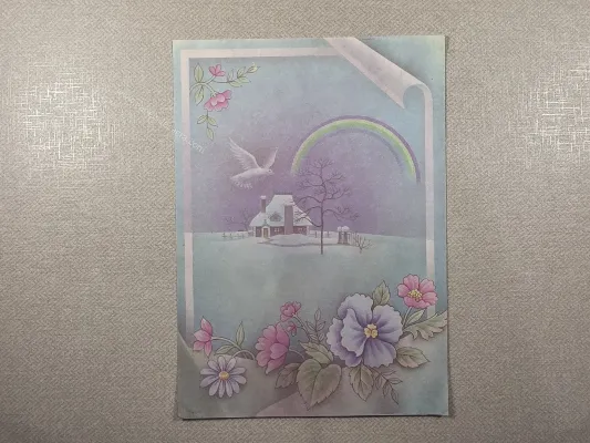 Papel de carta Paisagens - 506