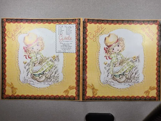 Capinha de papel de carta - Coleção Gisele