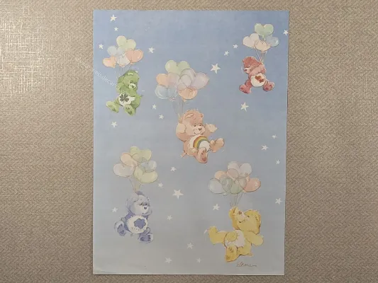 Papel de carta  dos ursinhos carinhosos - 129