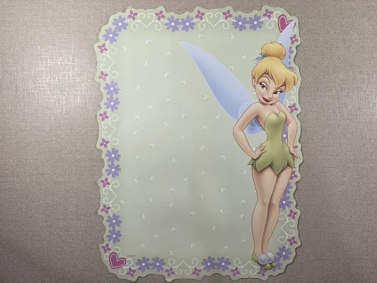 Papel de carta da Tinker Bell 145