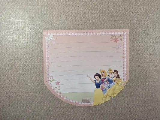 Papel de carta antigo das Princesas - 01