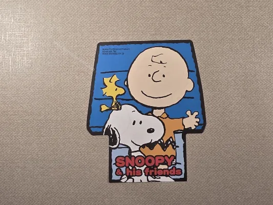 Papel de carta pequeno do Snoopy