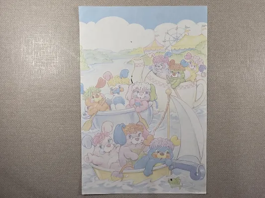 Papel de carta antigo - Coleção popples - 285