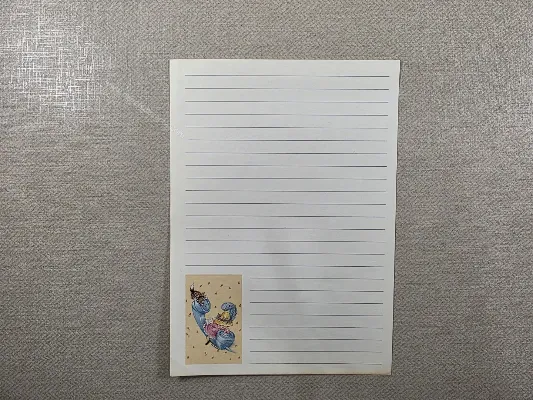 Papel de carta Menininhas - 2827