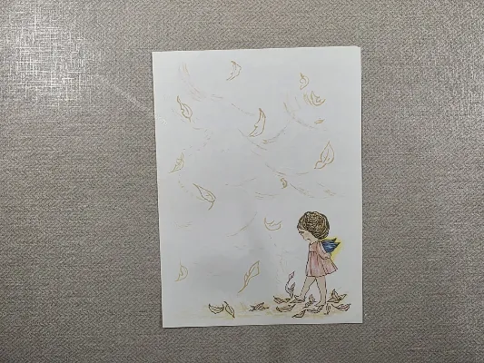 Papel de carta Menininhas - 2829