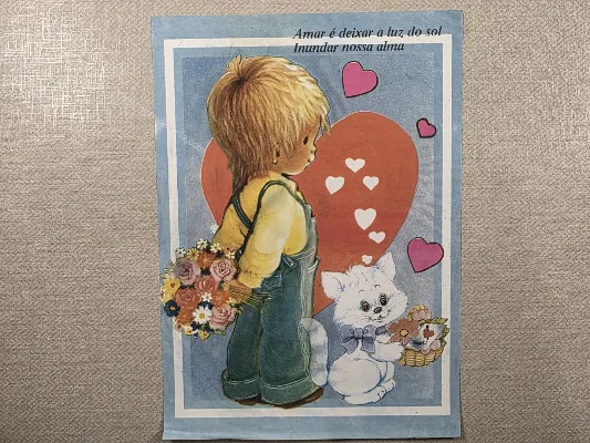 Papel de carta Menininhas - 2832