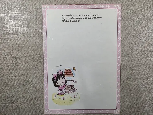 Papel de carta Menininhas - 2833