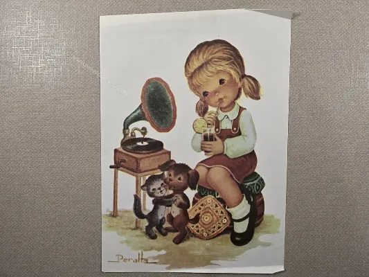 Papel de carta Menininhas - 2835